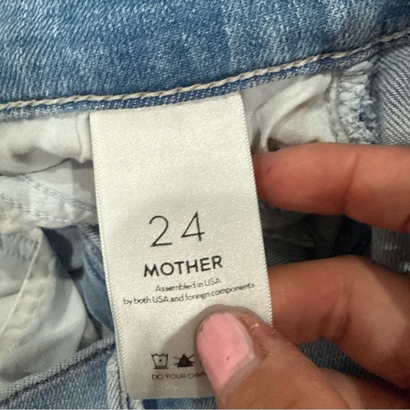 Mother Jeans The Hustler Ankle Fray in Shaken, Not Stirred - Picture 8 of 11